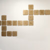 Scrabble de madera decoración