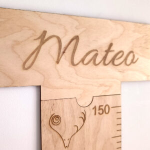 medidor animales madera