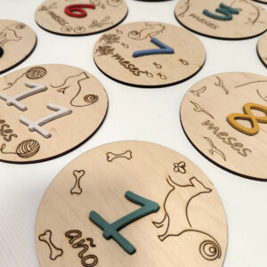cumplemes personalizado de colores