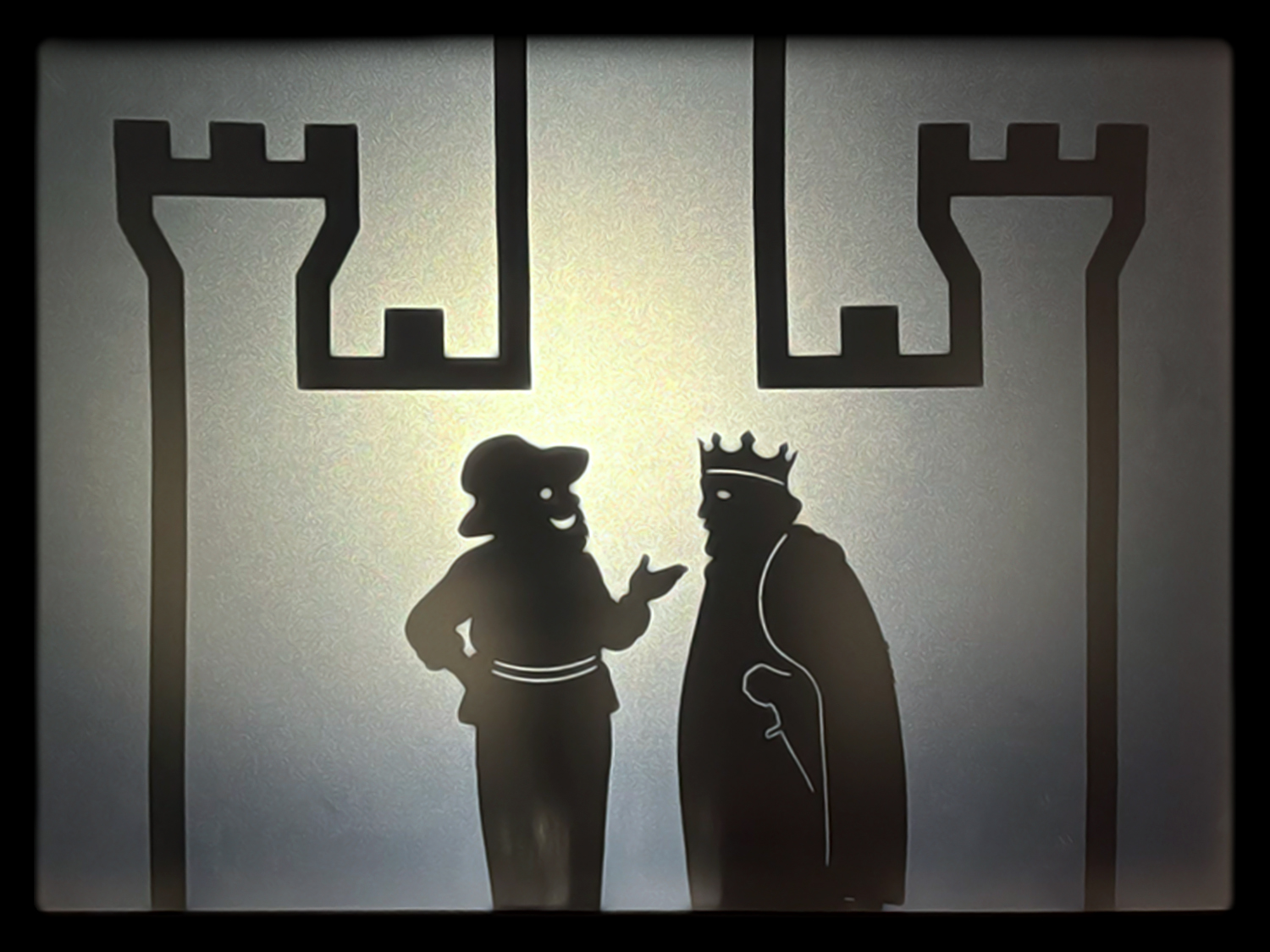 Marioneta sombras el enano saltarín