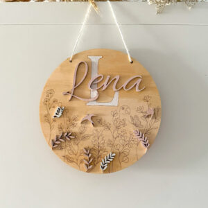 Placa decorativa campo alegre