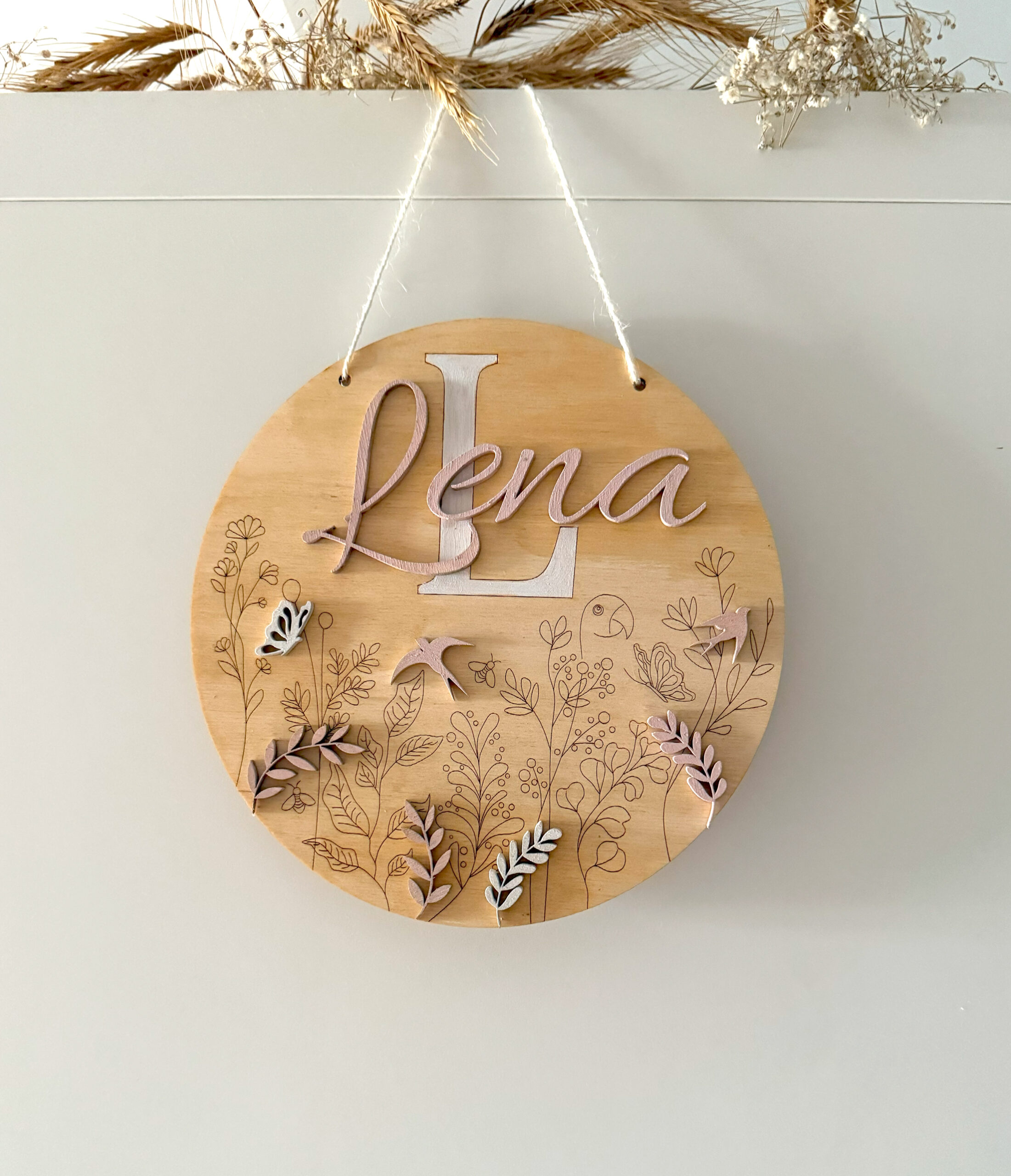 Placa decorativa campo alegre