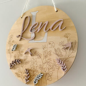 Placa decorativa campo alegre