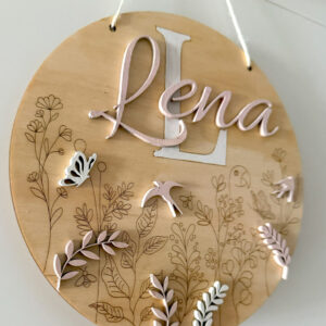 Placa decorativa campo alegre