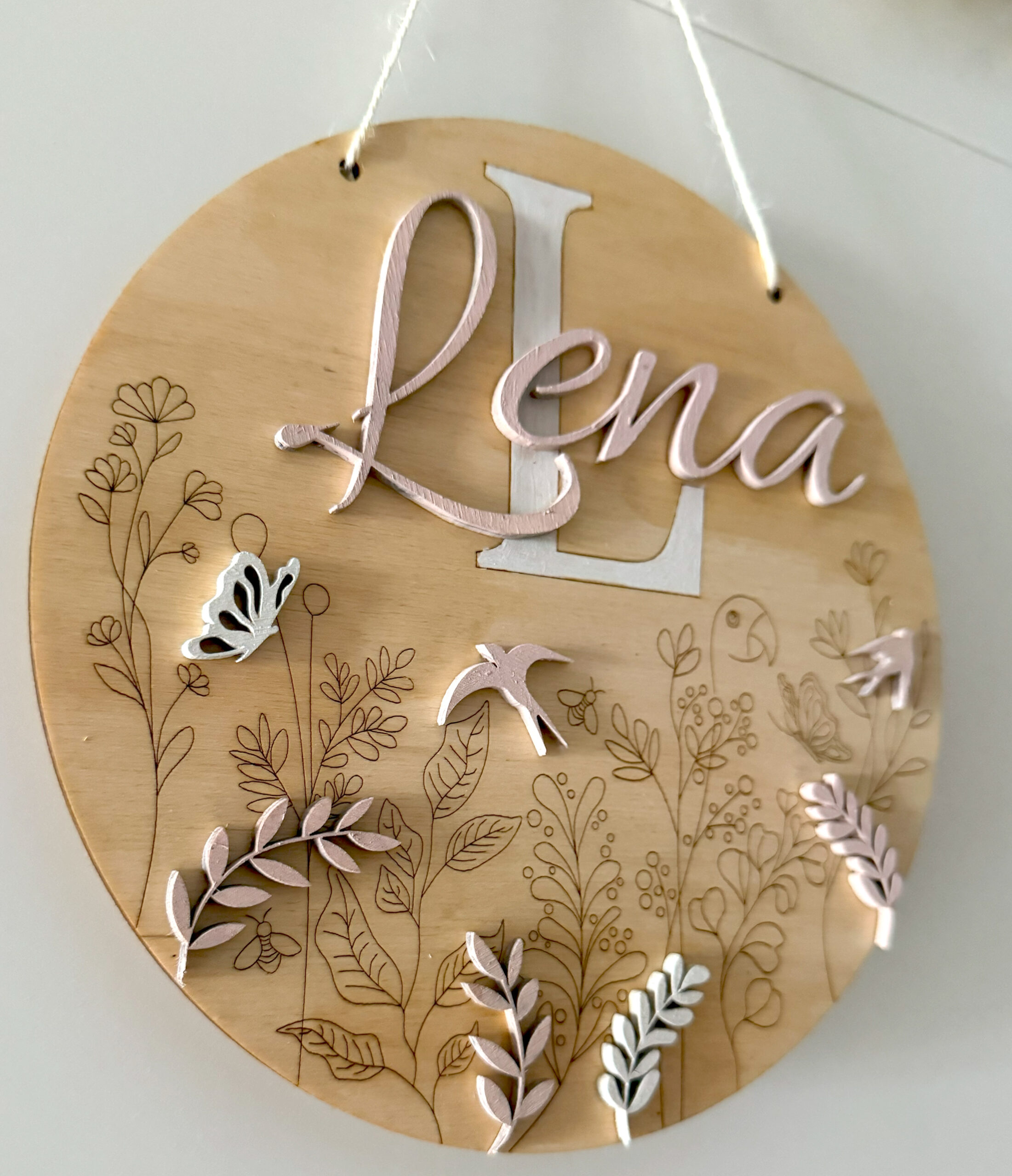 Placa decorativa campo alegre