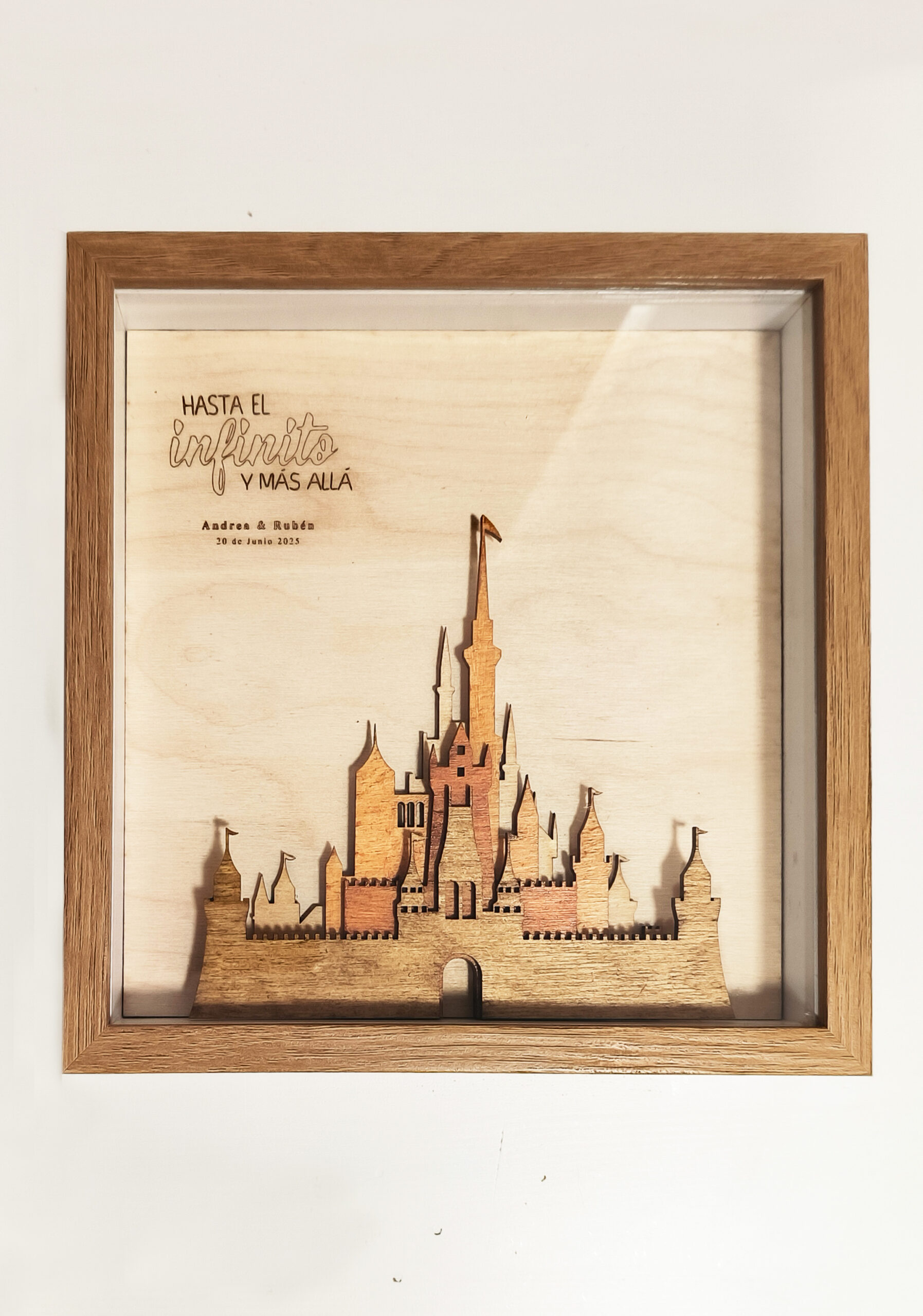 cuadro personalizado castillo Disney