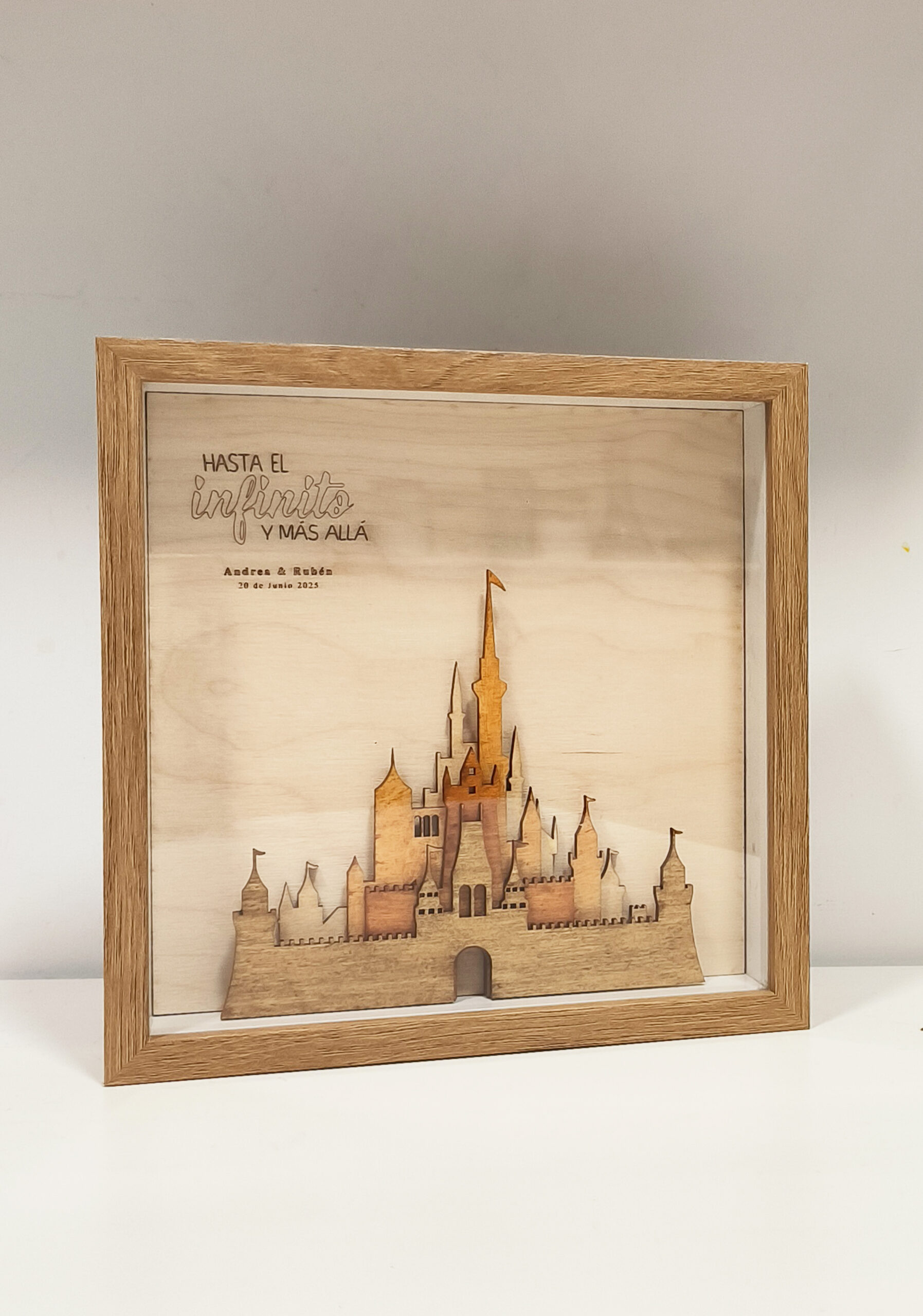 cuadro personalizado castillo Disney