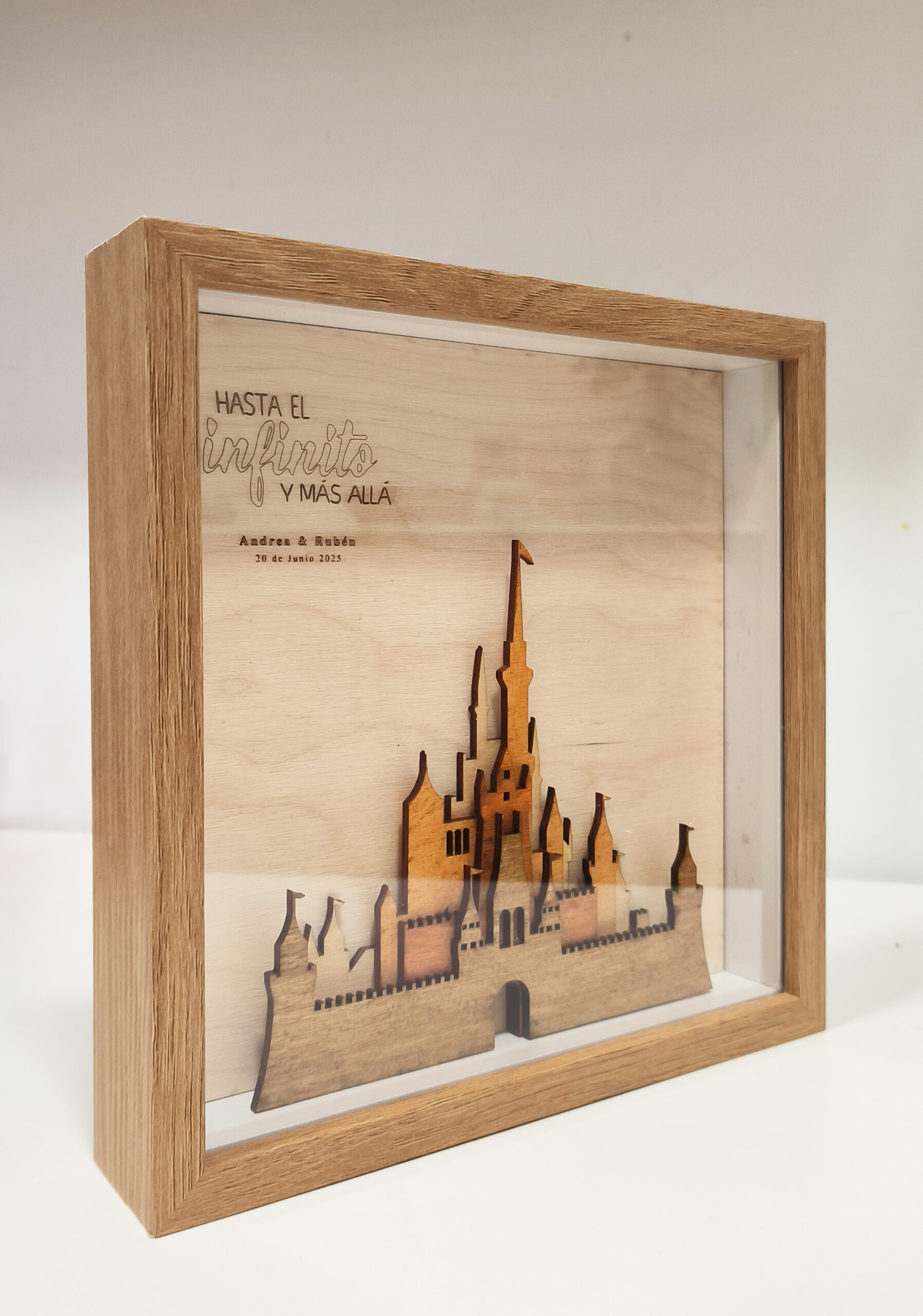 cuadro personalizado castillo Disney