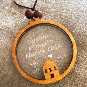 adorno árbol Navidad nueva casa