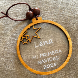 adorno árbol mi primera Navidad