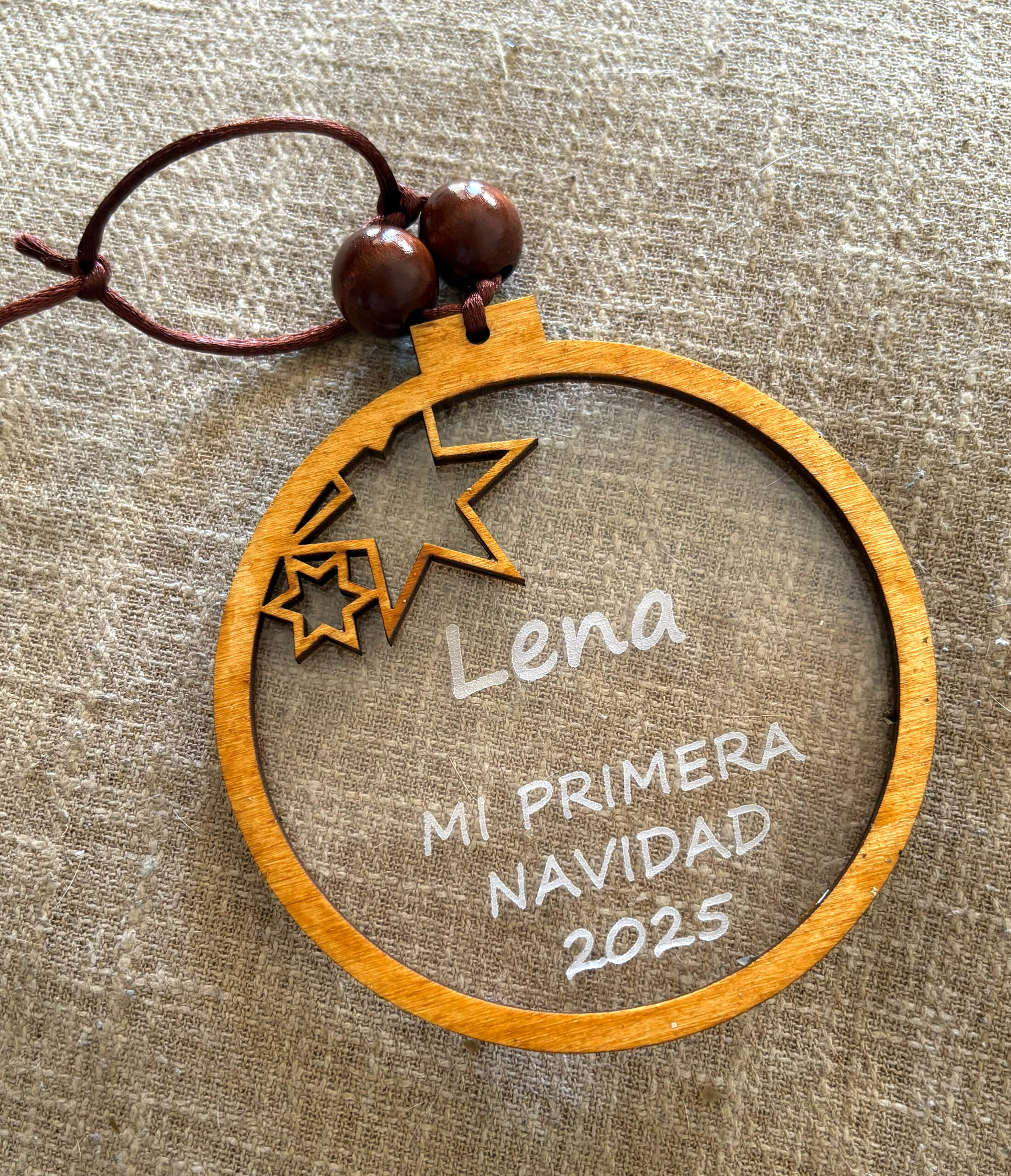 adorno árbol mi primera Navidad