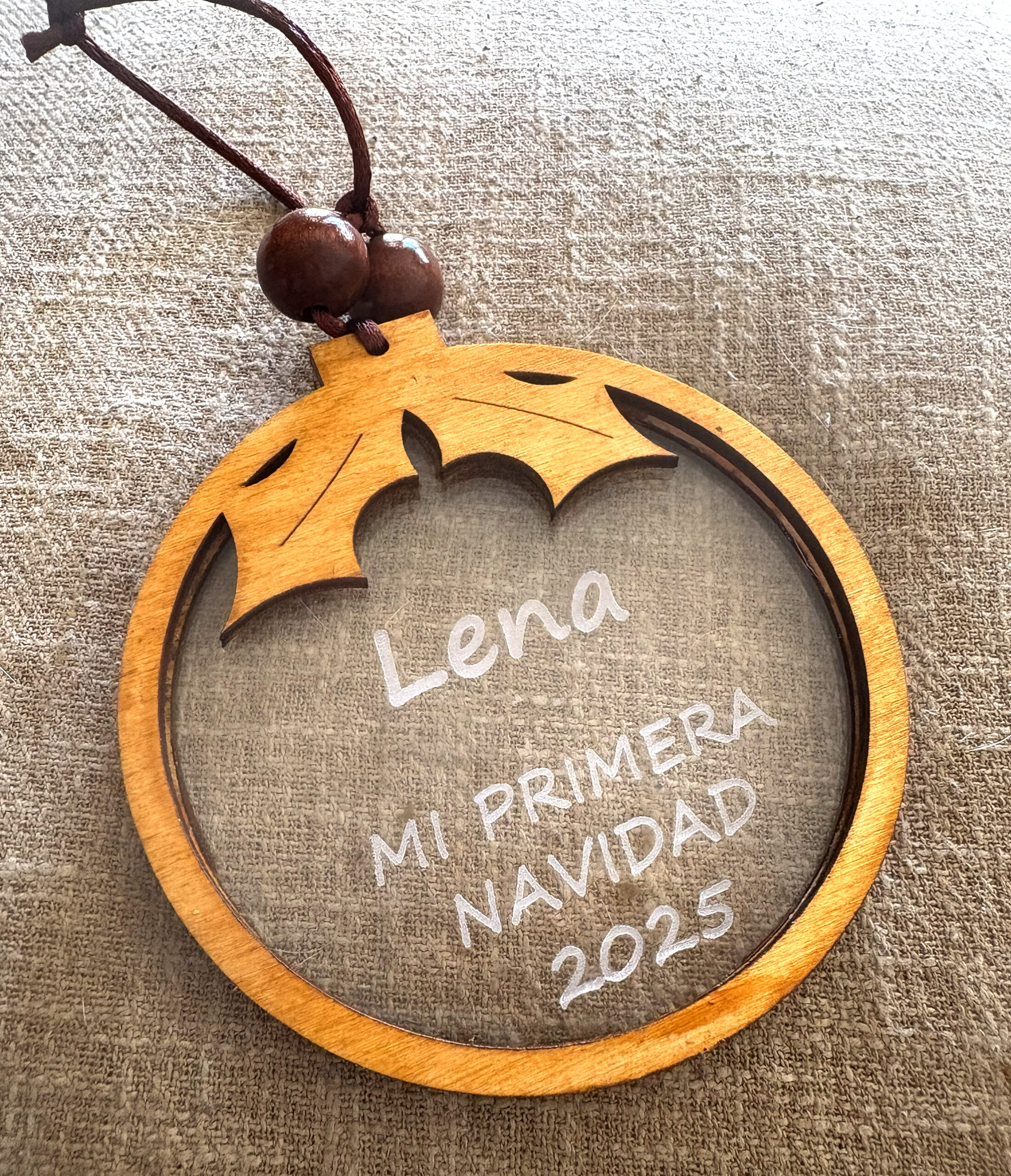 adorno árbol mi primera Navidad