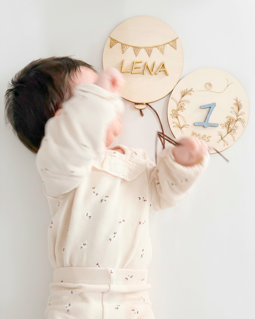 Cumple mes personalizado globos - Imagen 2