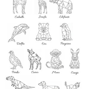 diseño de animales vectorizados