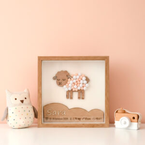 natalicio oveja en habitación